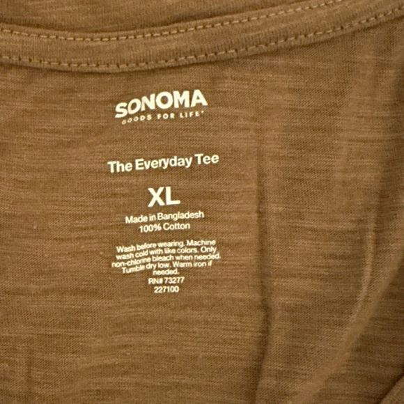Sonoma the everyday tee size XL - Picture 3 of 3